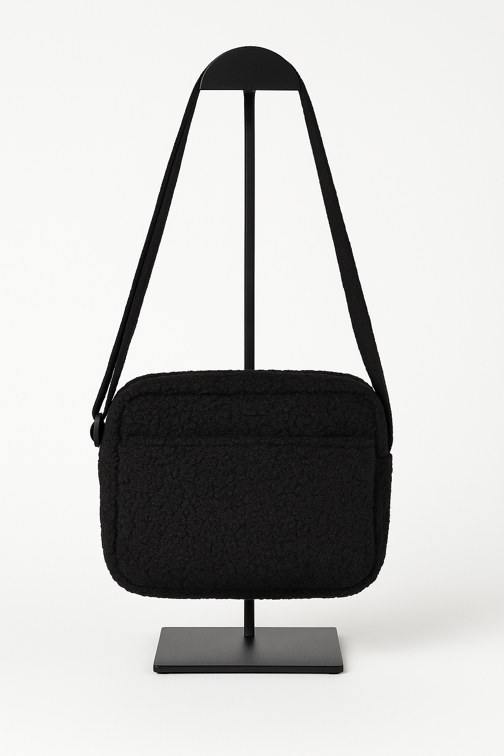 Schoudertas Teddy Zwart